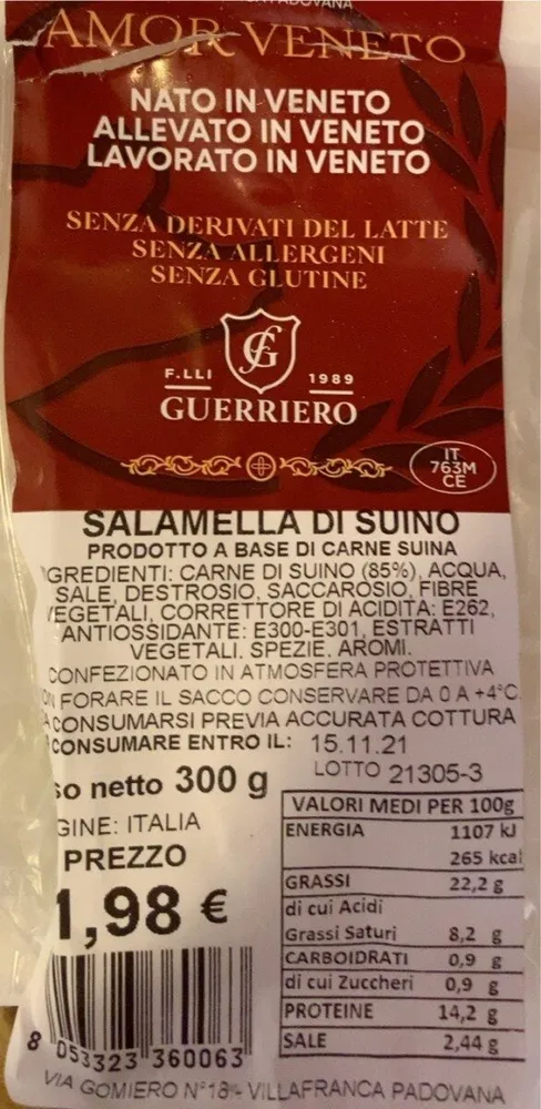 Salamella di suino