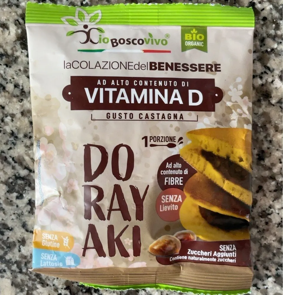 Dorayaki (pancake giapponese) castagna