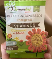 I biscotti del benessere curcuma e mela