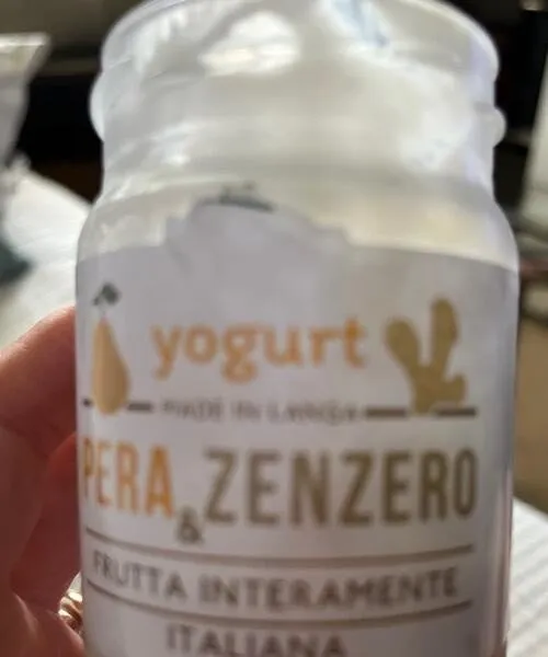 Yogurt pera e zenzero