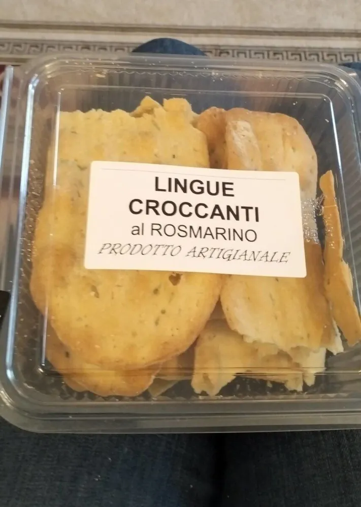 Lingue croccanti al rosmarino