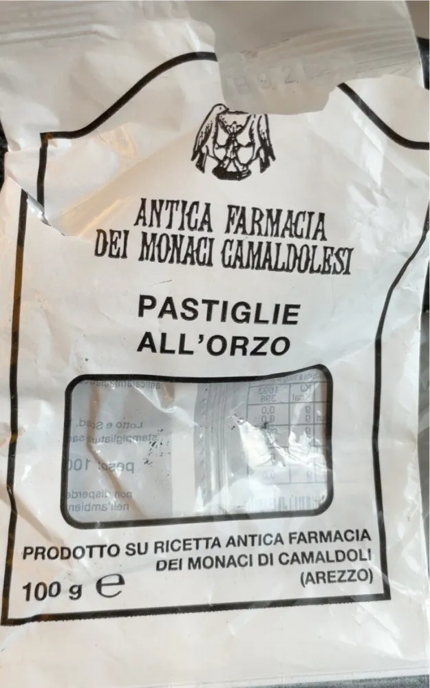 Pastiglie d’orzo
