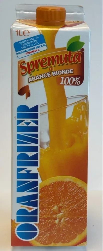 100% Spremuta di Arance Bionde