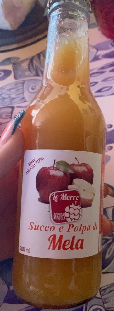 Succo e polpa di mela