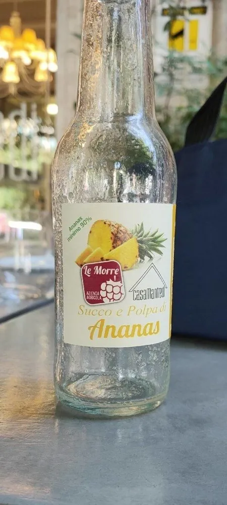 Jus et pulpe d'ananas
