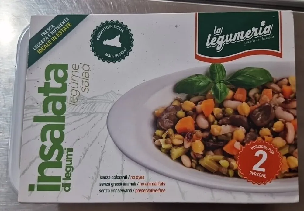 Insalata di legumi