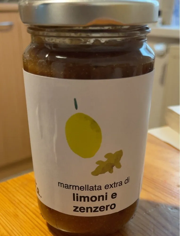 Marmellata extra limoni e zenzero