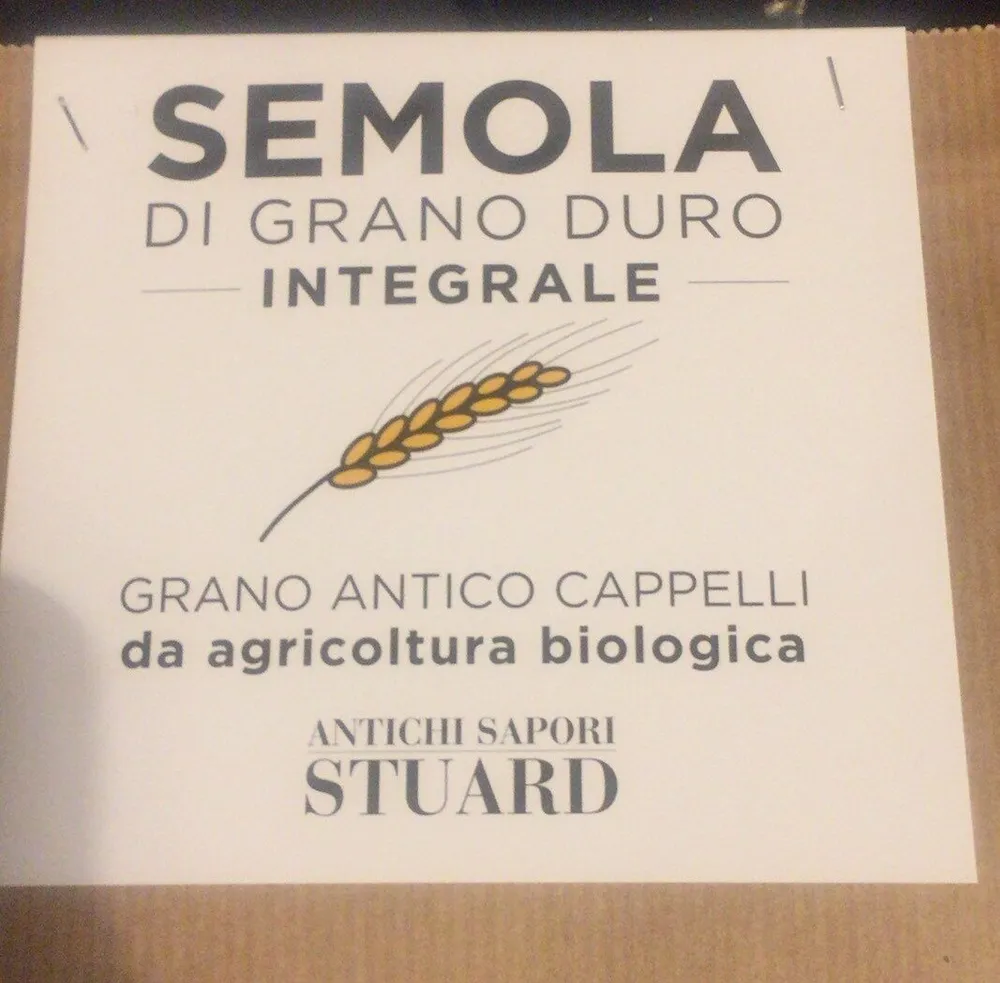 Semola di grano duro integrale cappelli
