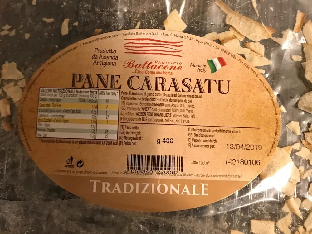 Pane carasatu 400