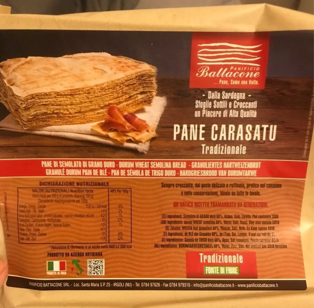 Pane carasatu