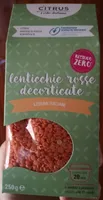 Lenticchie rosse decorticate