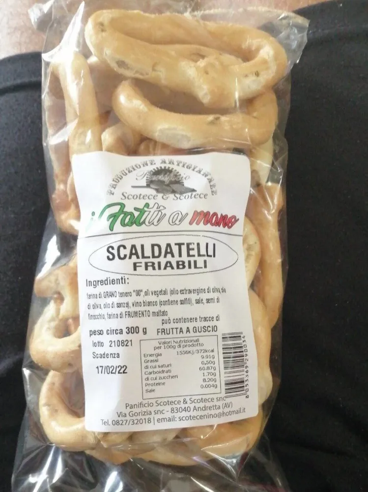 Scaldatelli friabili