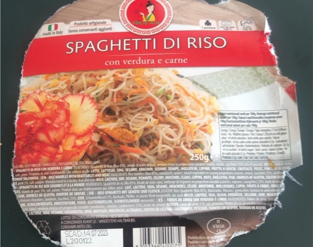 Spaghetti fi riso