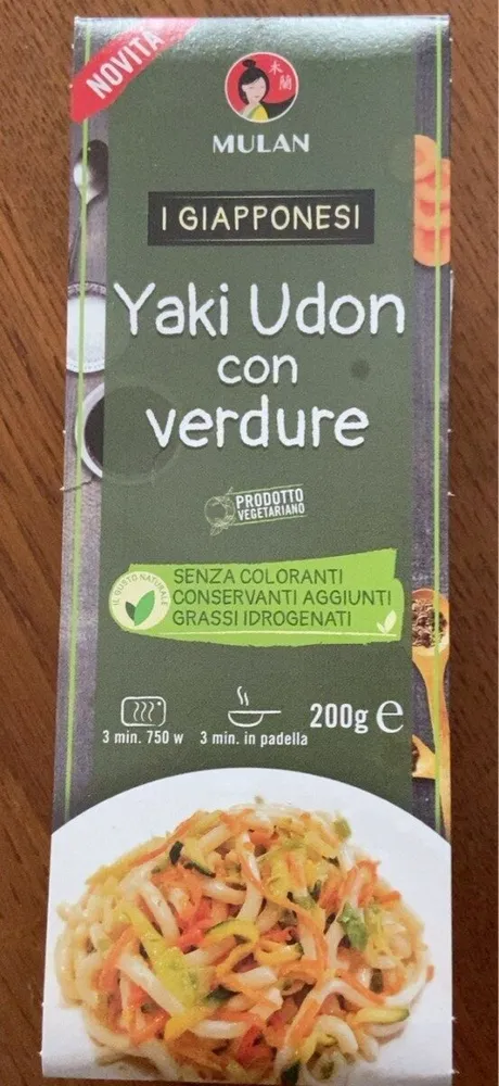 Yaki Udon con verdure