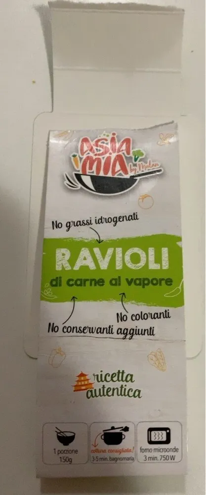 Ravioli di carne al vapore
