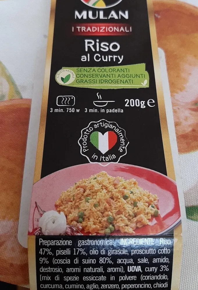 Riso al curry