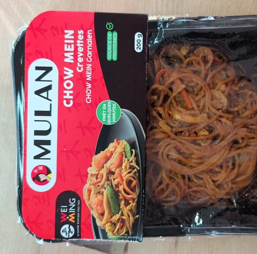 Chow Mein Crevettes