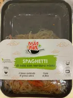 Spaghetti di soia con verdura mista