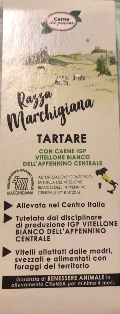Tartare bovino marchigiana