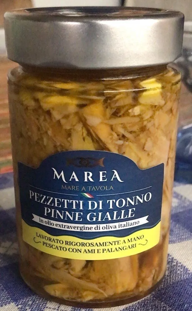 Pezzetti di tonno pinne gialle