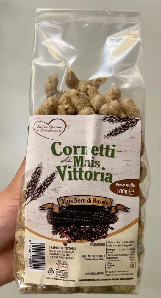 Cornetti di mais vittori