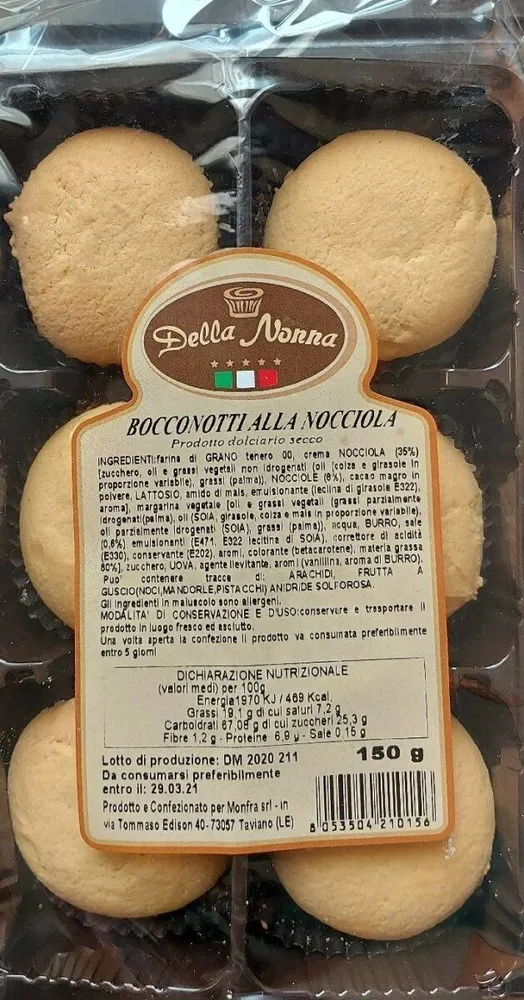 Bocconotti alla nocciola