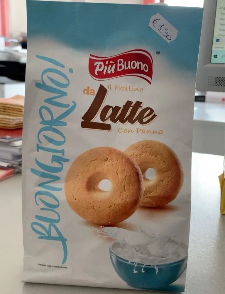 il frollino da latte con panna