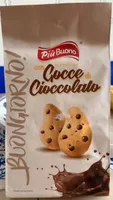 Il frollino con gocce di cioccolato