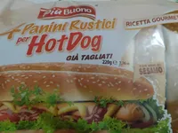 Panini rustici per hot dog