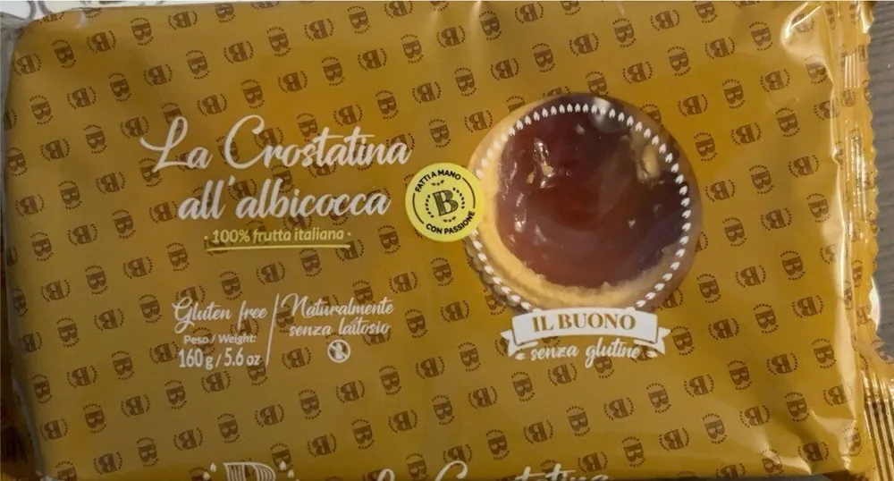 La crostatina all’albicocca