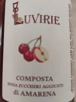 Composta senza zuccheri aggiunti di amarena