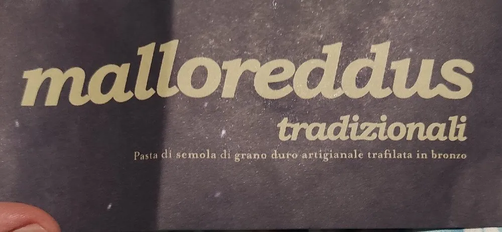 malloreddus tradizionali