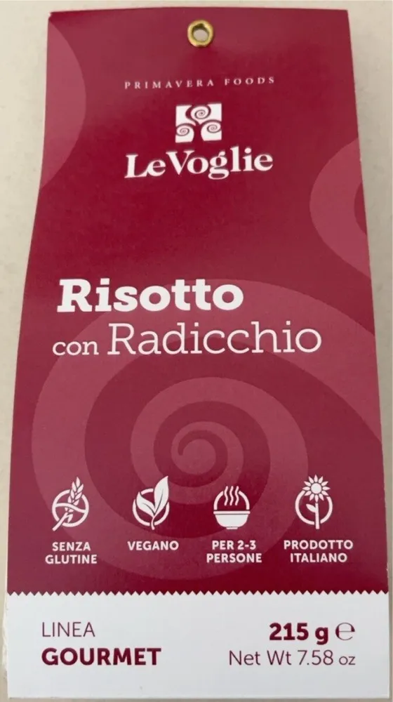 Risotto con radicchio