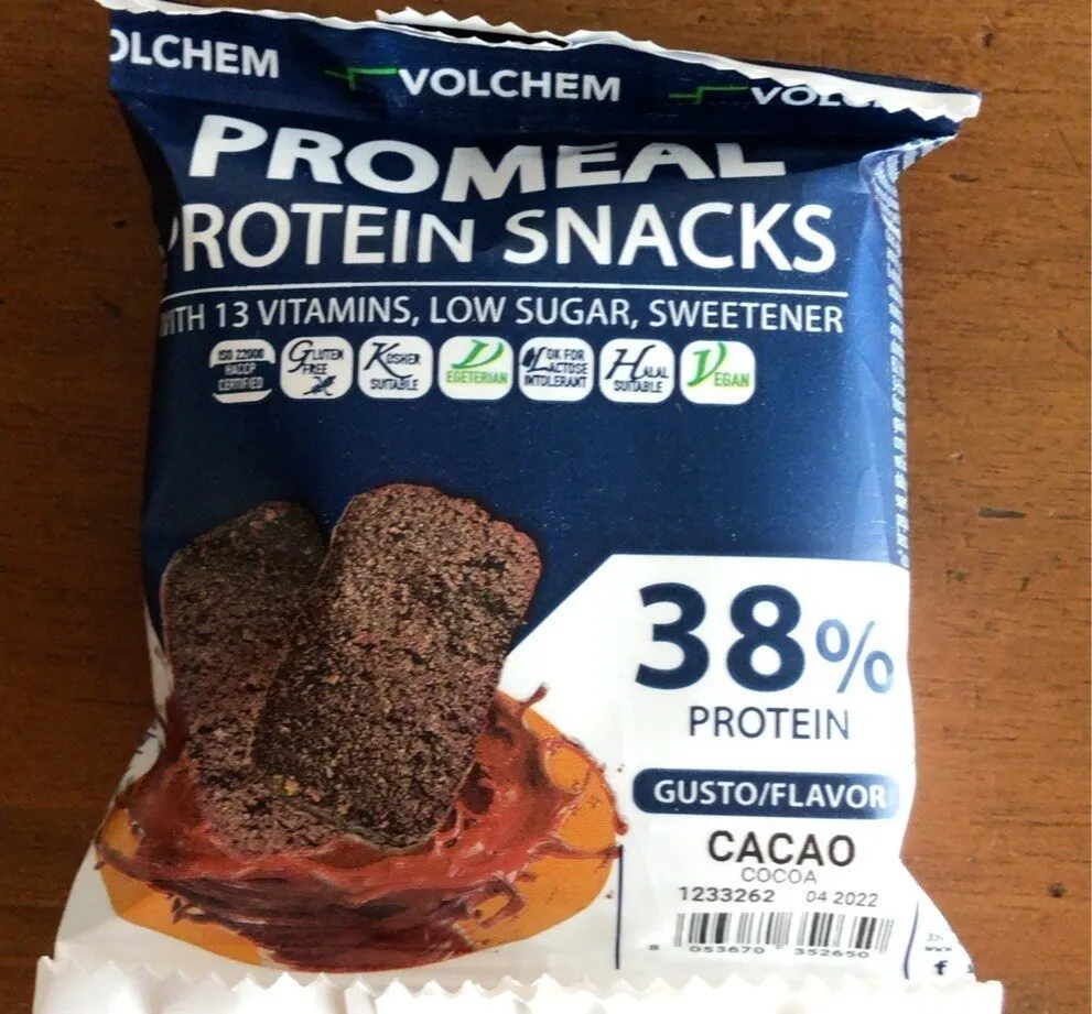 Promeal protein snacks