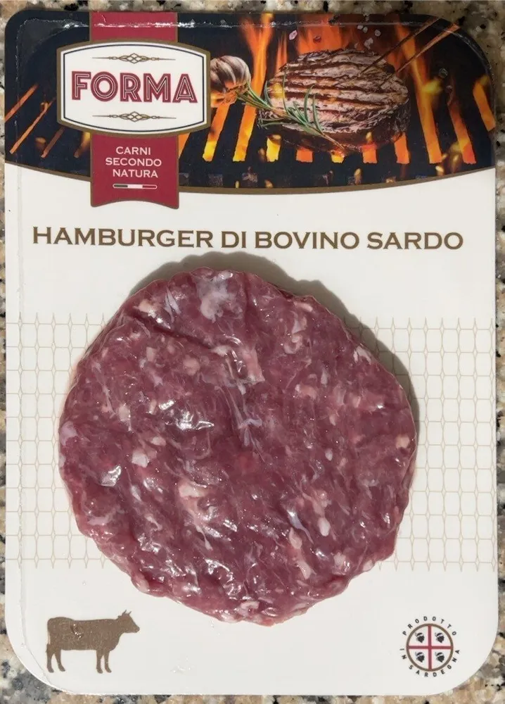 Hamburger di bovino sardo