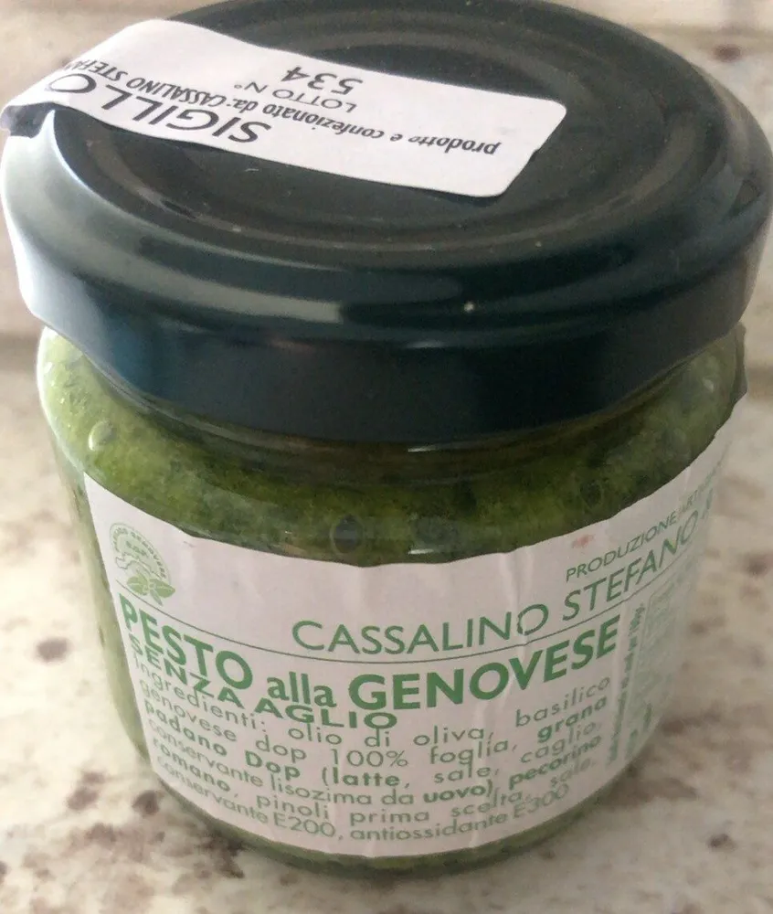 Pesto alla genovese senza aglio
