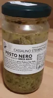 Pesto nero con olive taggiasche senza aglio