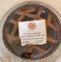 Crostata integrale grani antichi ai mirtilli