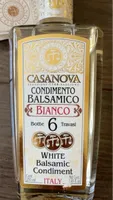 Condiment balsamique blanc
