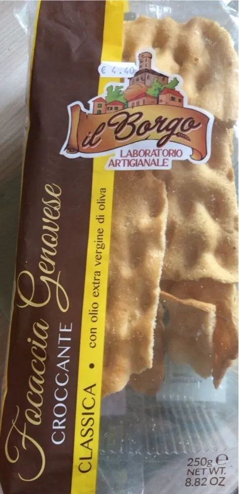 Ficaccia genovese croccante