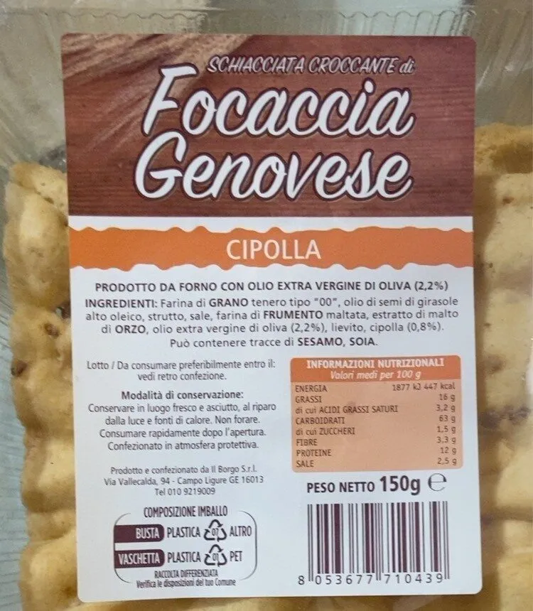 focaccia genovese
