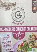 Mélange de riz, quinoa & boulgour