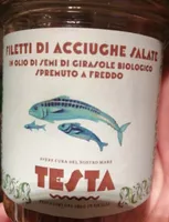 Filetti di acciughe salate
