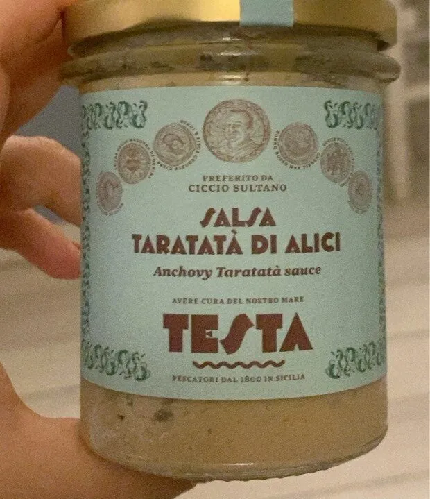 Salsa tartara di alici