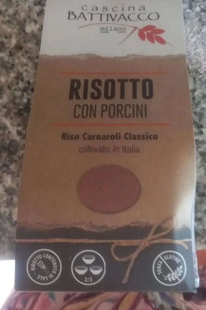 Risotto con porcini