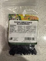 Sugar Sweetened Blueberries