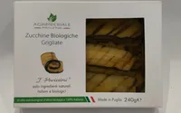 Zucchine biologiche grigliate
