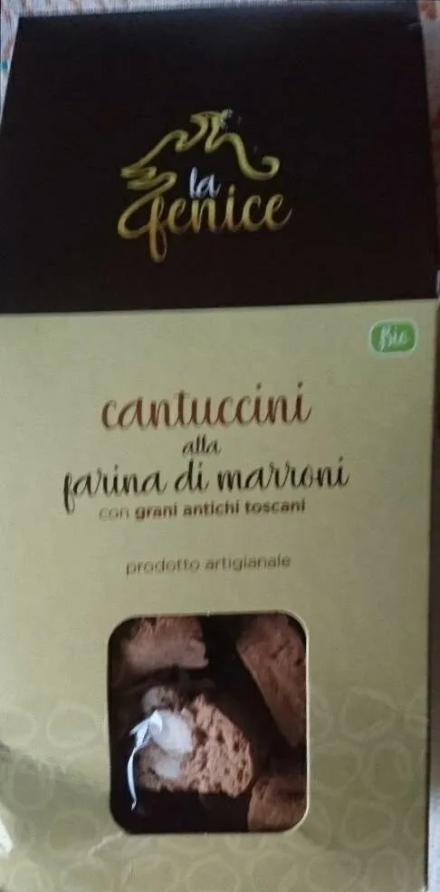 Cantuccini alla farina di marroni con grani antichi