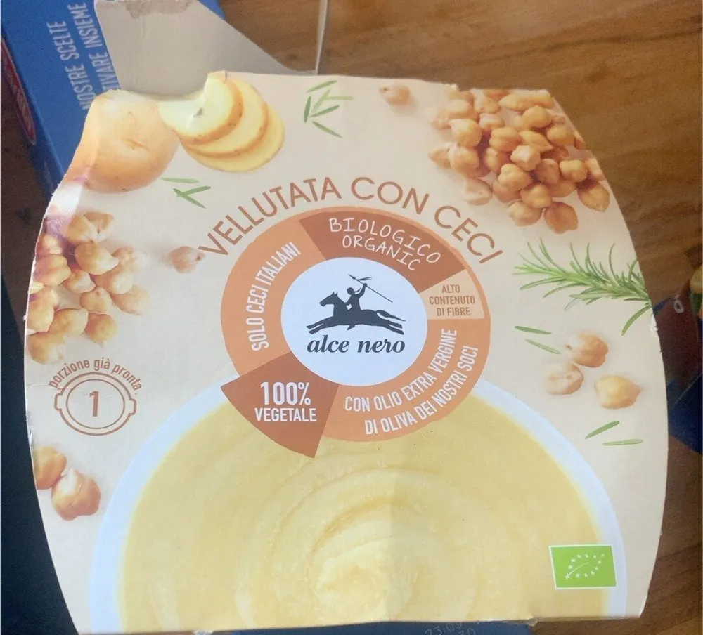 Vellutata con ceci