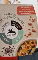 Zuppa con borlotti e grano saraceno